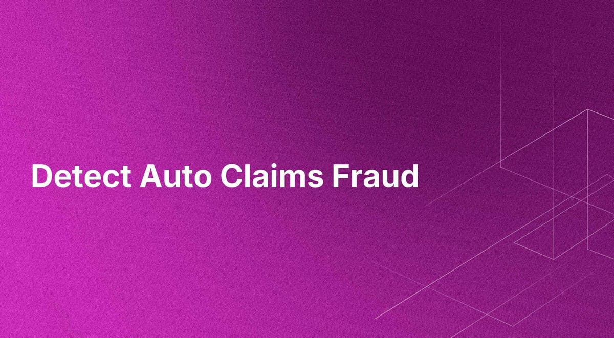 Detect Auto Claims Fraud