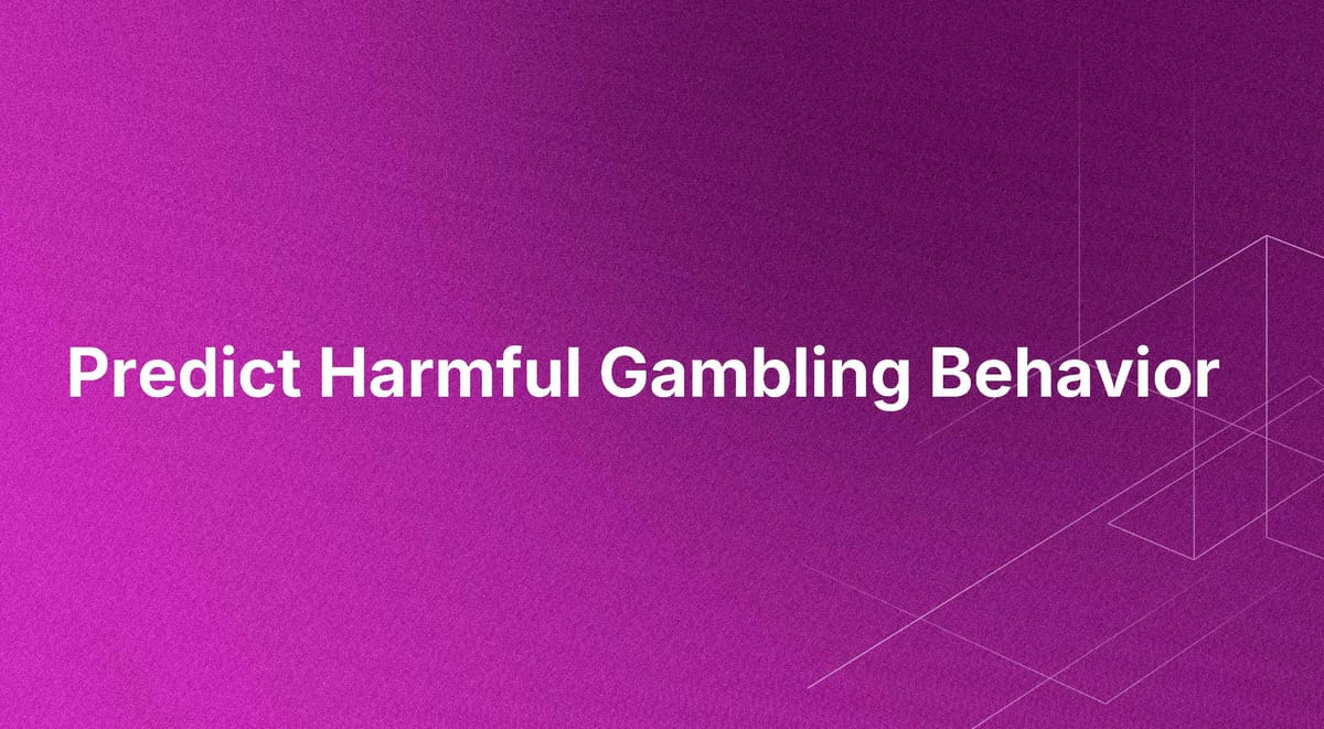 Predict Harmful Gambling Behavior