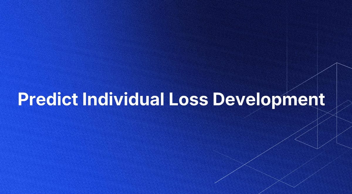 Predict Individual Loss Development