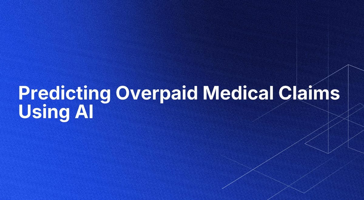 Predicting Overpaid Medical Claims Using AI