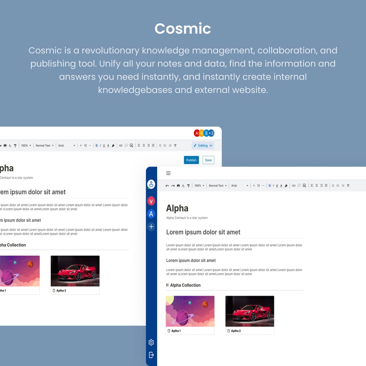 Elevating Knowledge Management with Cosmic