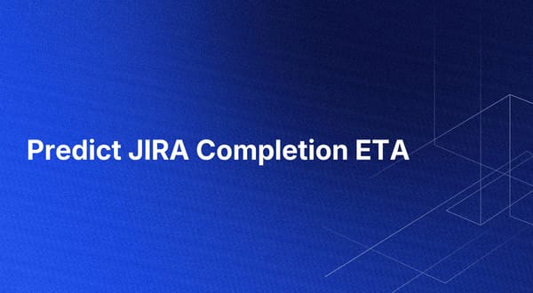 Predict JIRA Completion ETA