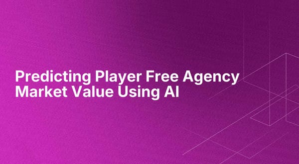 Predicting Player Free Agency Market Value Using AI